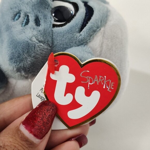 Ty Sparkle Beanie Babies Disney Lion Guard Bunga Stuffed Animal Plush Toy 2016 - Picture 7 of 8